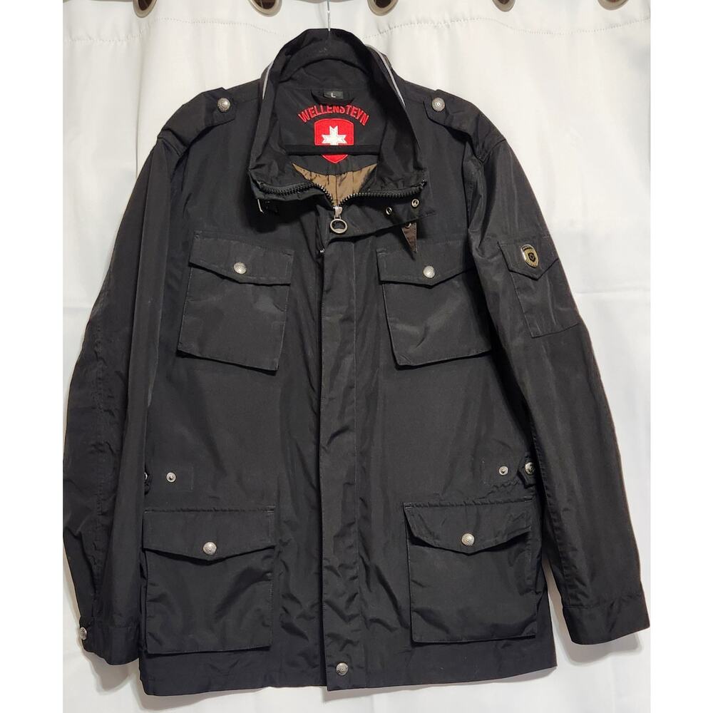 WELLENSTEYN FUEL Black Jacket Large Waterproof Breathable NWOT